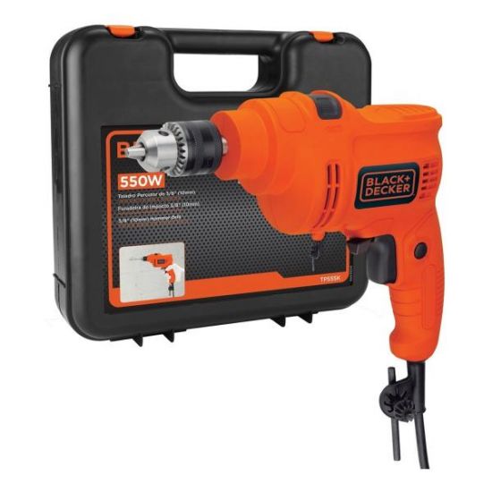  Taladro Percutor 550W Black Decker TP555K Black Decker